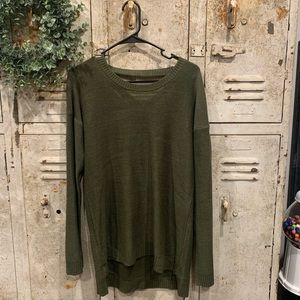 Sweater with back design